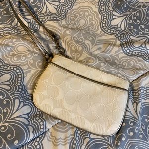 Small Coach wristlet